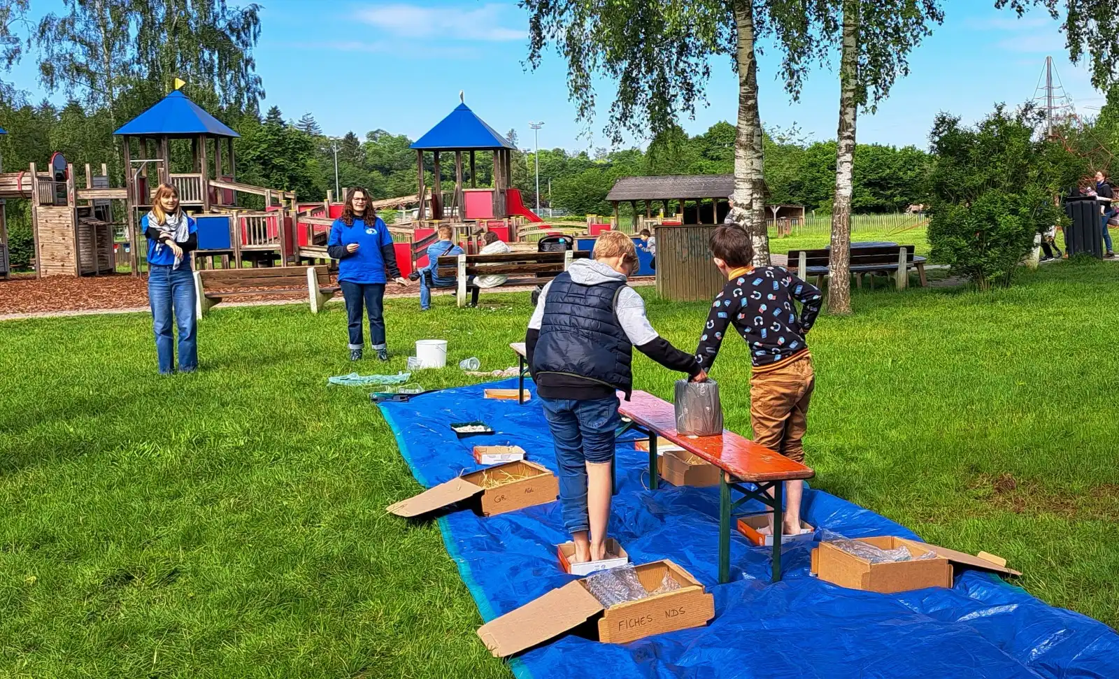 Récolte de jeux et jouets