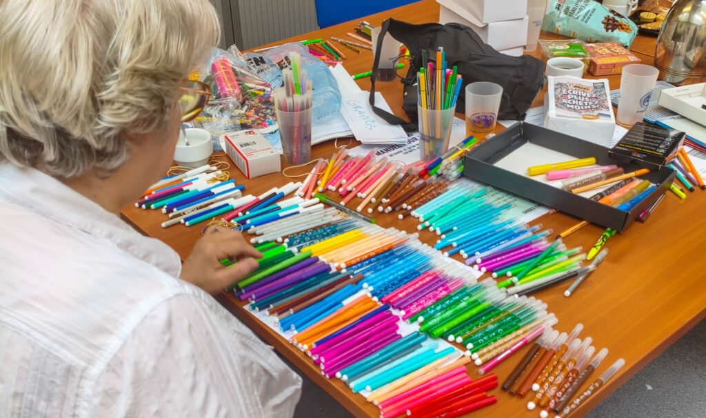 tri matériel scolaire 2025 asbl