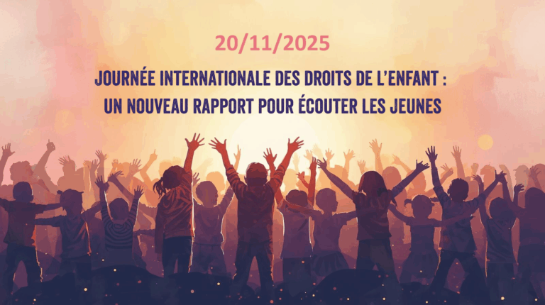 Journée internationale des droits de l’enfant un nouveau rapport pour écouter les jeunes